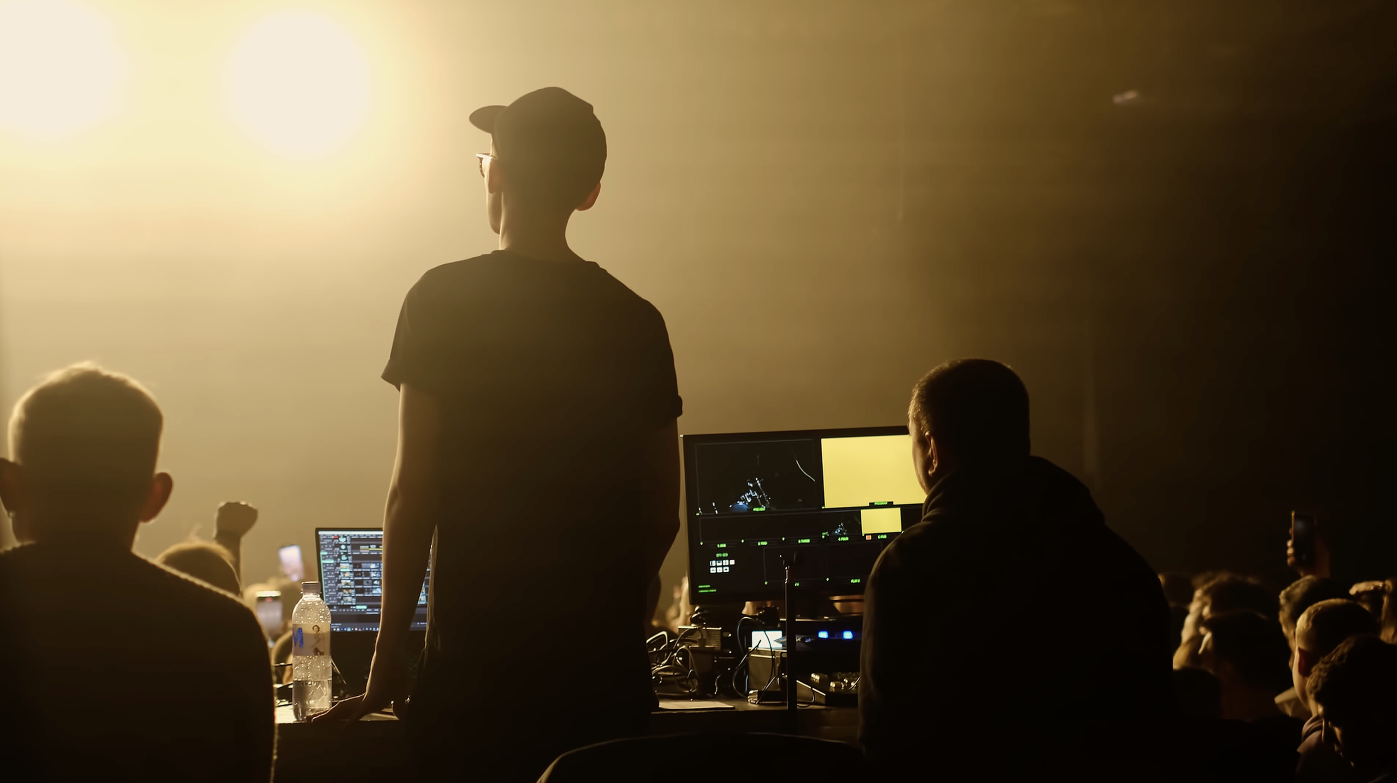 Behind the scenes production