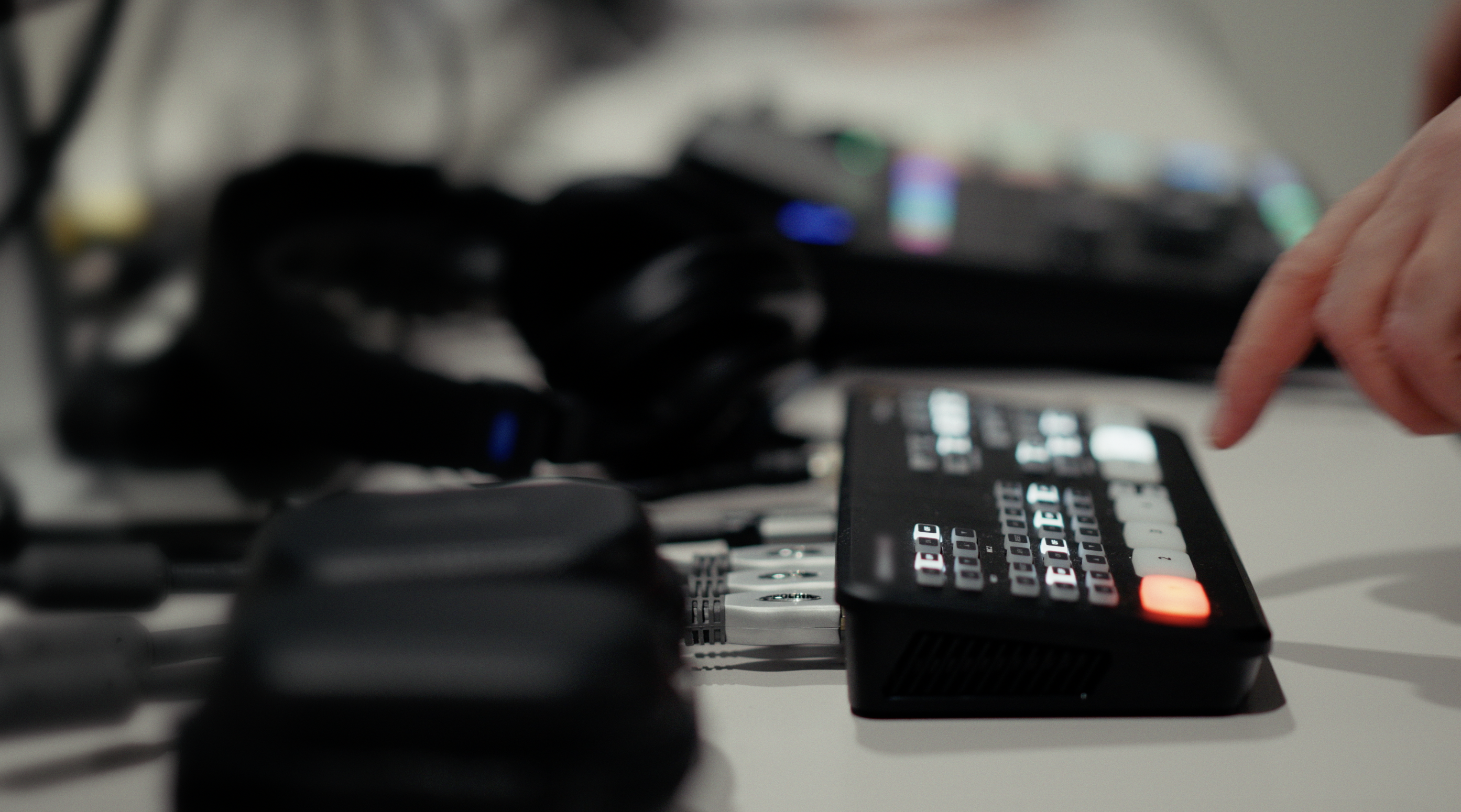Behind the scenes live production