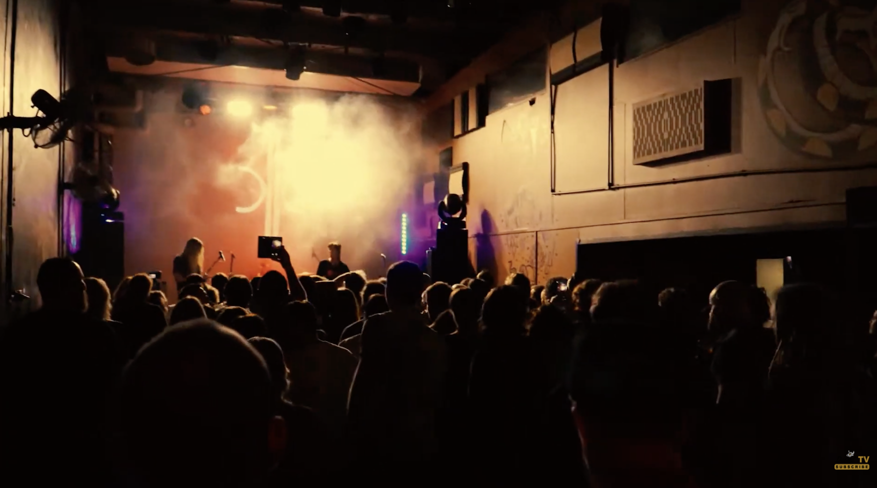 Live venue setup